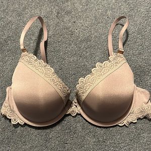 aerie Lavender Lace Push-Up Plunge Bra, 36B